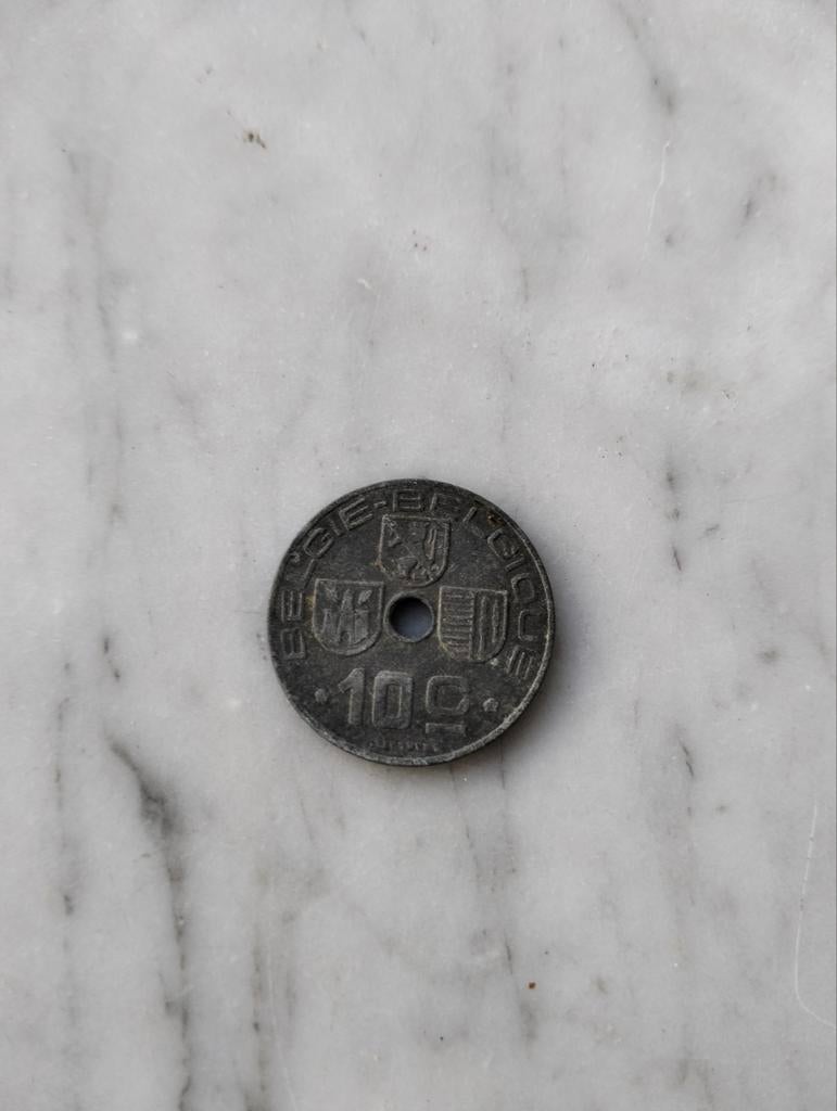10 Cent, België, 1944, Postzegels en Munten, Munten | België, Ophalen of Verzenden