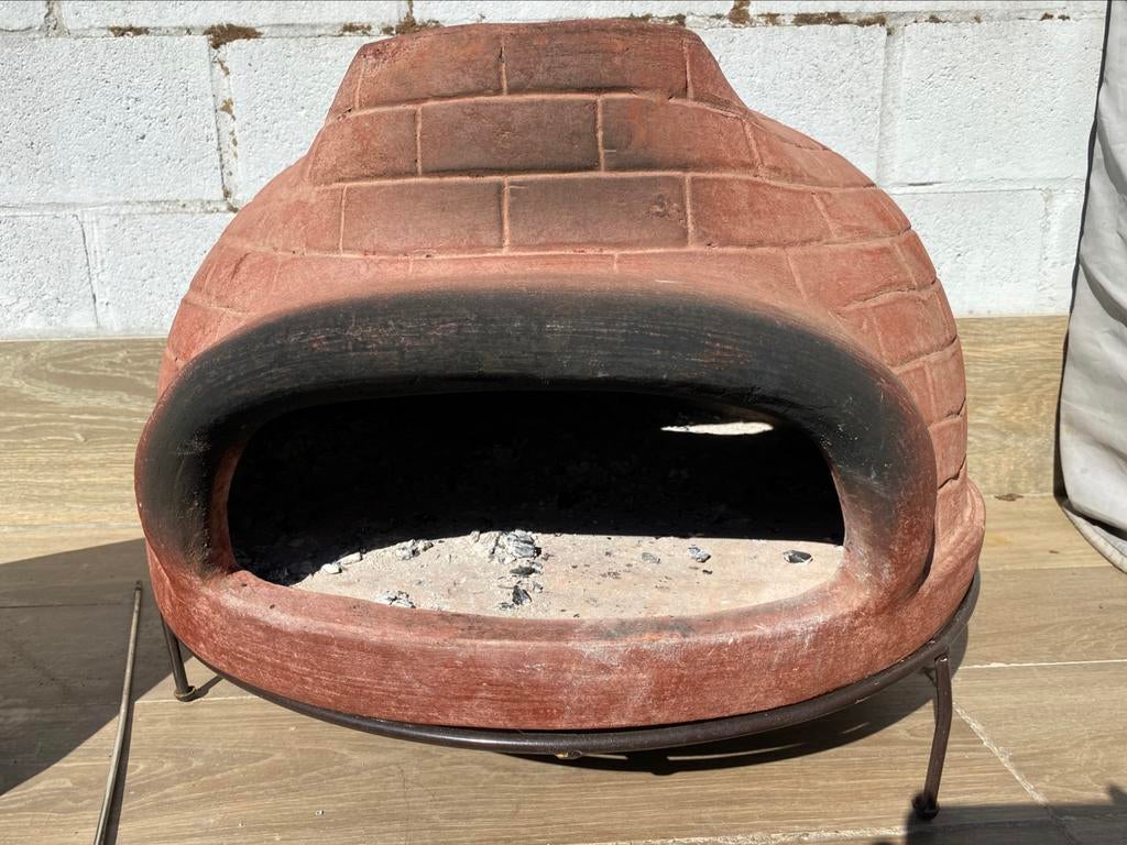 Pizzaoven diameter 68 cm voor 2 pizza's, Ophalen, Zo goed als nieuw