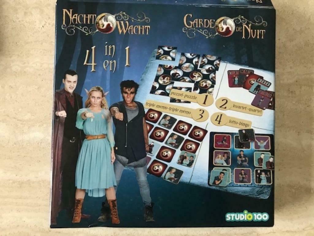 Nieuw spel "NACHTWACHT - 4 in 1" (zn4359), Enlèvement ou Envoi, Neuf, Studio 100