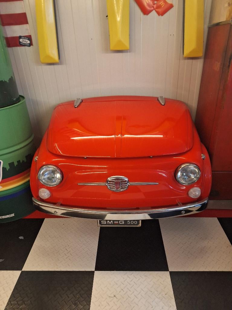 Réfrigérateur Smeg Fiat 500, Electroménager, Réfrigérateurs & Frigos, Comme neuf, Sans bac à congélation, Moins de 75 litres, Enlèvement
