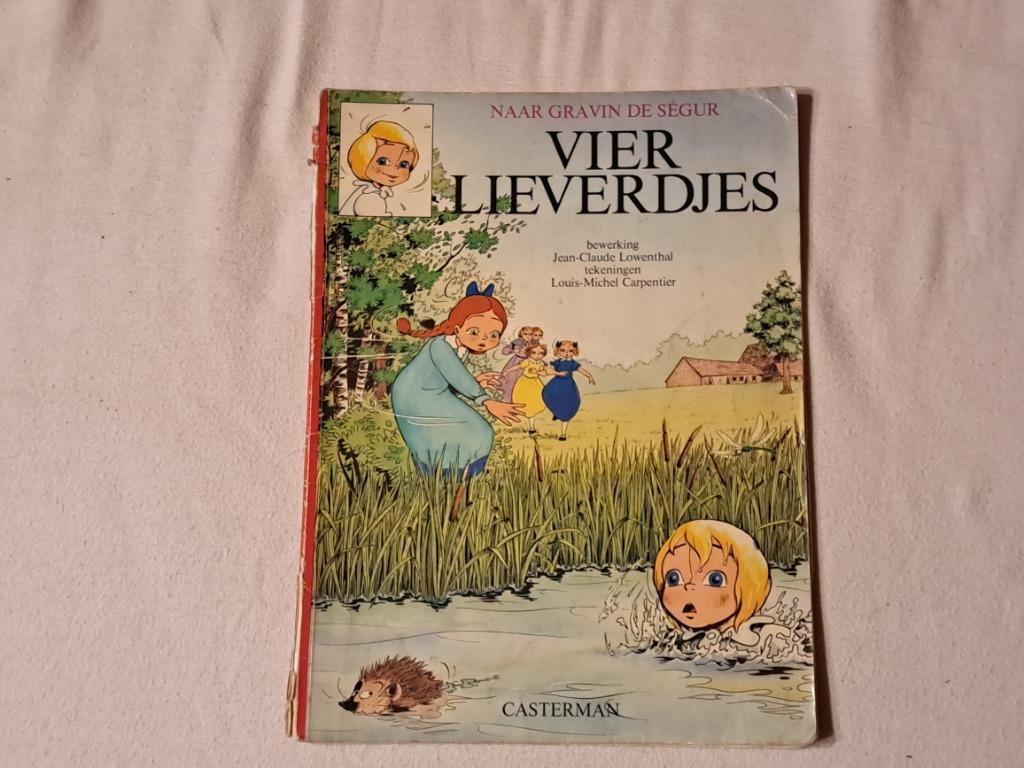 Vier lieverdjes naar gravin de ségur, Ophalen of Verzenden