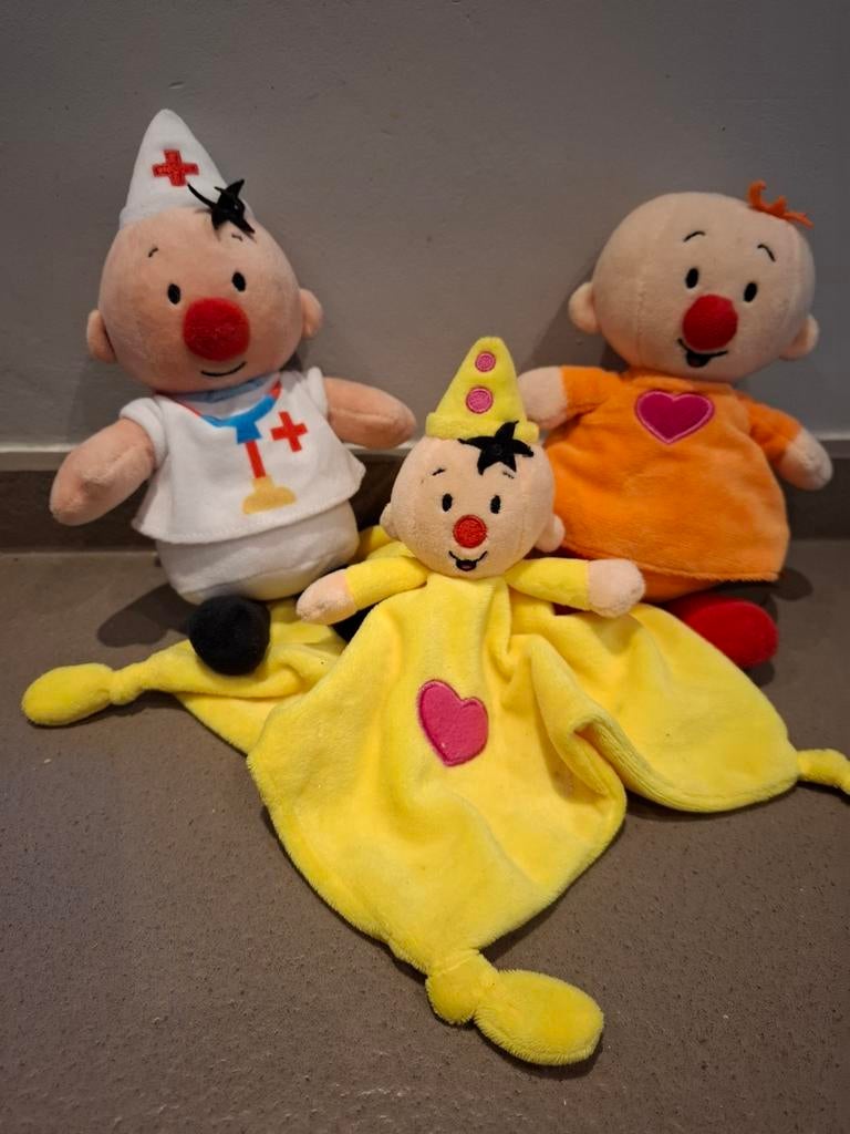 3 Bumba's knuffeldoekje, Babilu & arts € 15, Kinderen en Baby's, Ophalen of Verzenden, Zo goed als nieuw