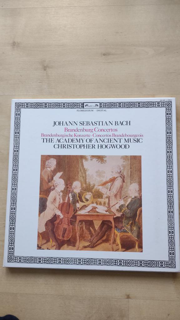 2 disques vinyles de Bach Brandenburg Concertos 1-6, Enlèvement, Utilisé, Autres formats, Classique