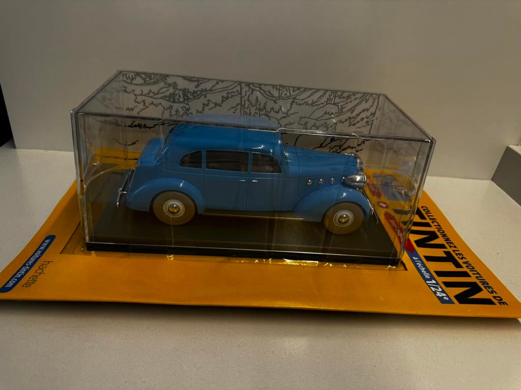 Kuifje auto 1:24 auto van bianca castafiore nr 32, Enlèvement ou Envoi, Neuf, Voiture