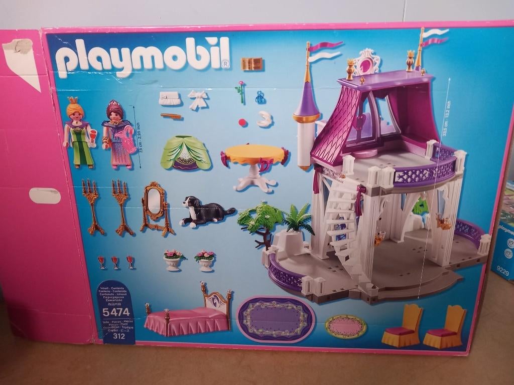 Playmobil kasteel prinses, Kinderen en Baby's, Speelgoed | Playmobil, Ophalen of Verzenden, Gebruikt, Los Playmobil
