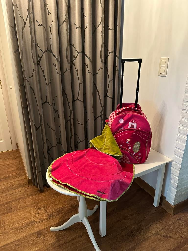 Lilliputiens Trolley 32x44x19 handbagage koffer en Poncho, Enlèvement ou Envoi, Comme neuf