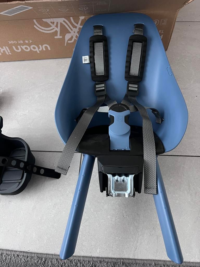 Siège de vélo pour enfant, chaise bébé, Vélos & Vélomoteurs, Neuf, Siège avant, Enlèvement ou Envoi, Repose-pieds