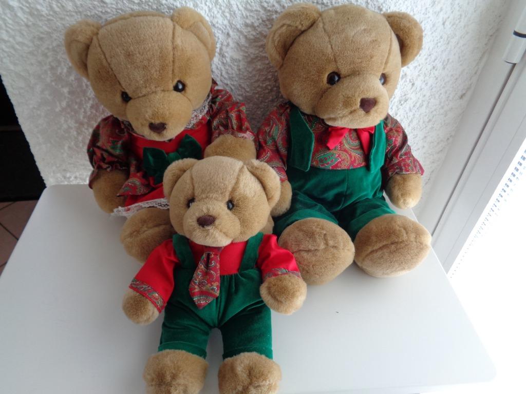 Famille Papa Maman et le petit ours doudou., Enlèvement ou Envoi, Utilisé, Autres types, Autres marques