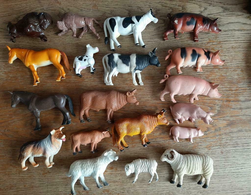 Lot animaux domestiques grande taille, Ophalen of Verzenden