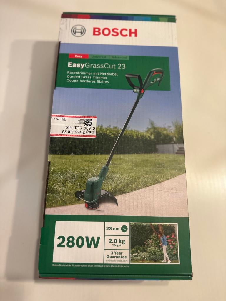 Bosch EasyGrass Cut 23, Tuin en Terras, Grastrimmers, Ophalen, Nieuw