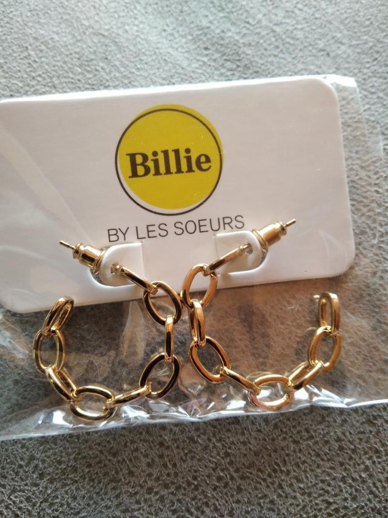 Goudkleurige oorbellen Les Soeurs nieuw, Enlèvement ou Envoi
