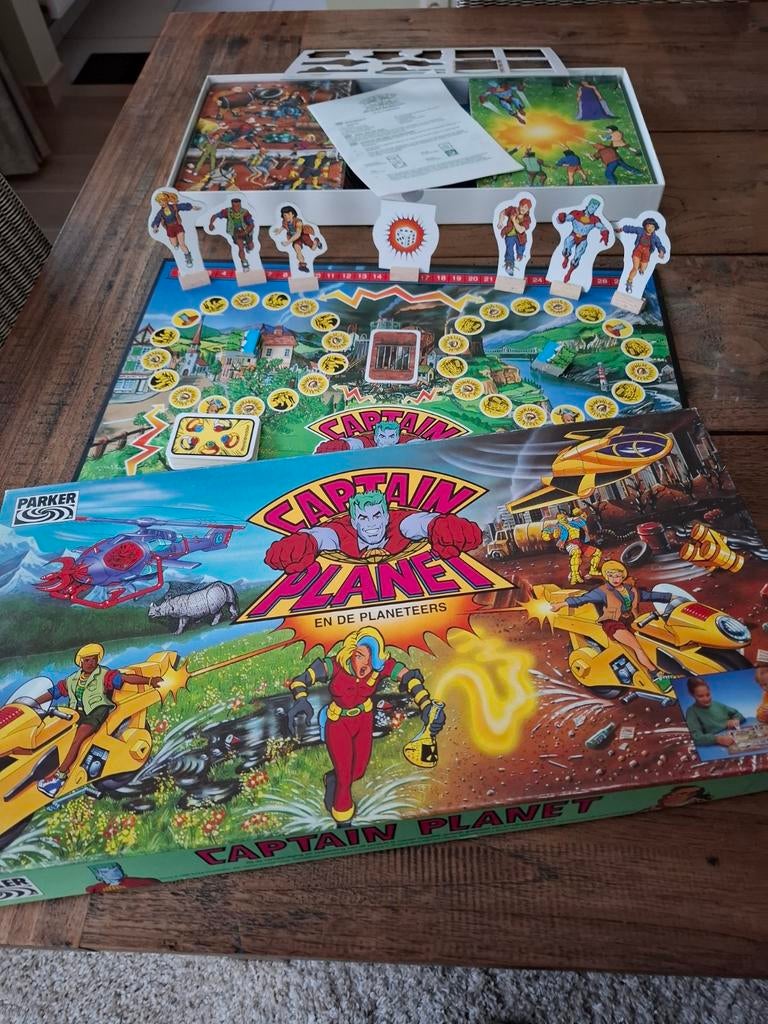 CAPTAIN PLANET EN DE PLANETEERS Vintage 1992, Verzamelen, Speelgoed, Ophalen of Verzenden