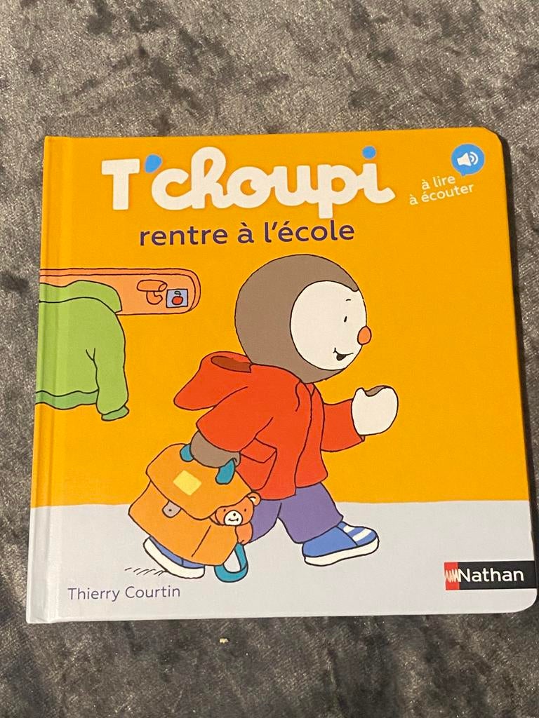 Livres enfants TCHOUPI neuf., Thierry courtin, Enlèvement, 2 à 3 ans, Neuf