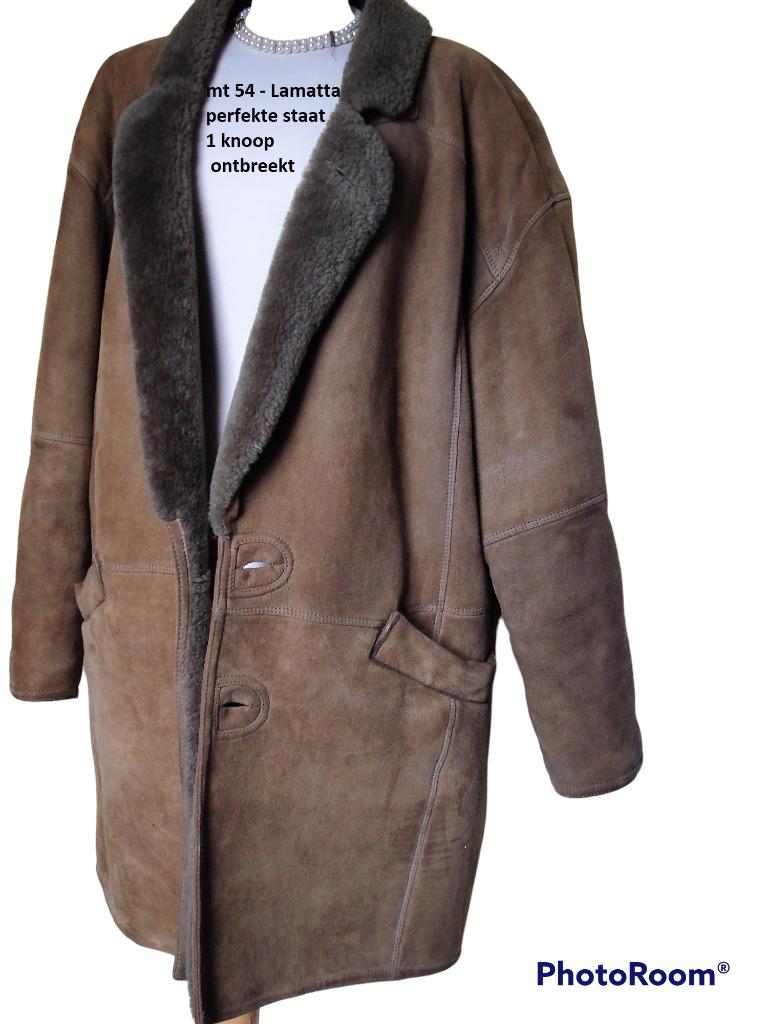 Mouton retourné mt 54, Kleding | Heren, Maat 52/54 (L), Bruin, LAMATTA, Ophalen of Verzenden
