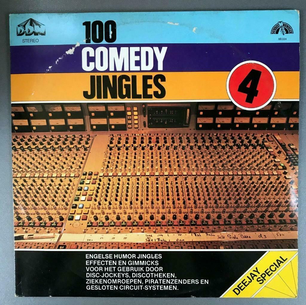 Vinyle de 100 comedy jingles, Enlèvement ou Envoi, Utilisé