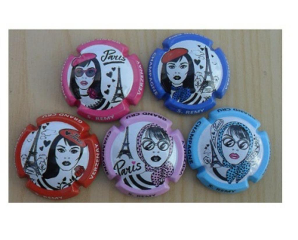Champagne capsules - Remy St 11  Paris (L7900), Envoi