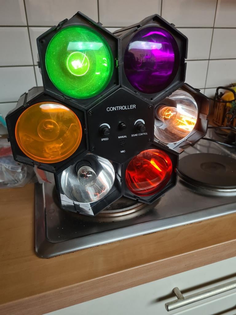 Disco lamp 75 watt, Muziek en Instrumenten, Licht en Laser, Ophalen of Verzenden, Zo goed als nieuw