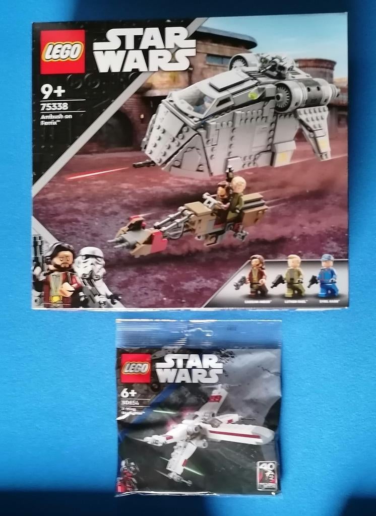 Lego Star Wars: Set 75338 (hinderlaag op Ferrix) + polybag, Kinderen en Baby's, Speelgoed | Duplo en Lego, Nieuw, Lego, Ophalen of Verzenden