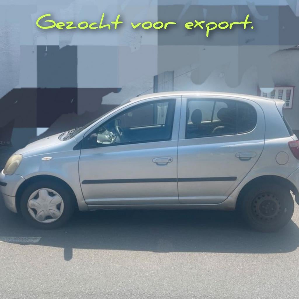 Ik aankoop Toyota yaris 5 deurs(BENZINE/DIESEL) voor export., Auto's, Automaat, 5 deurs, Particulier, Yaris