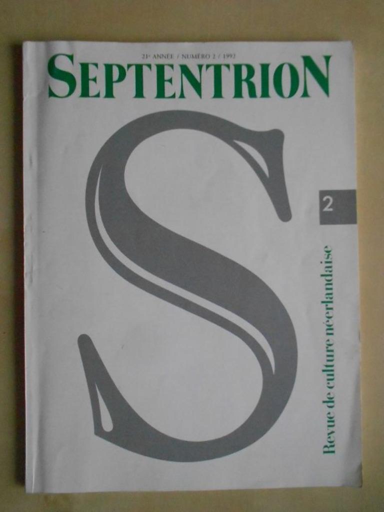 Septentrion : revue de culture néerlandaise, Enlèvement ou Envoi, Utilisé, Autres types