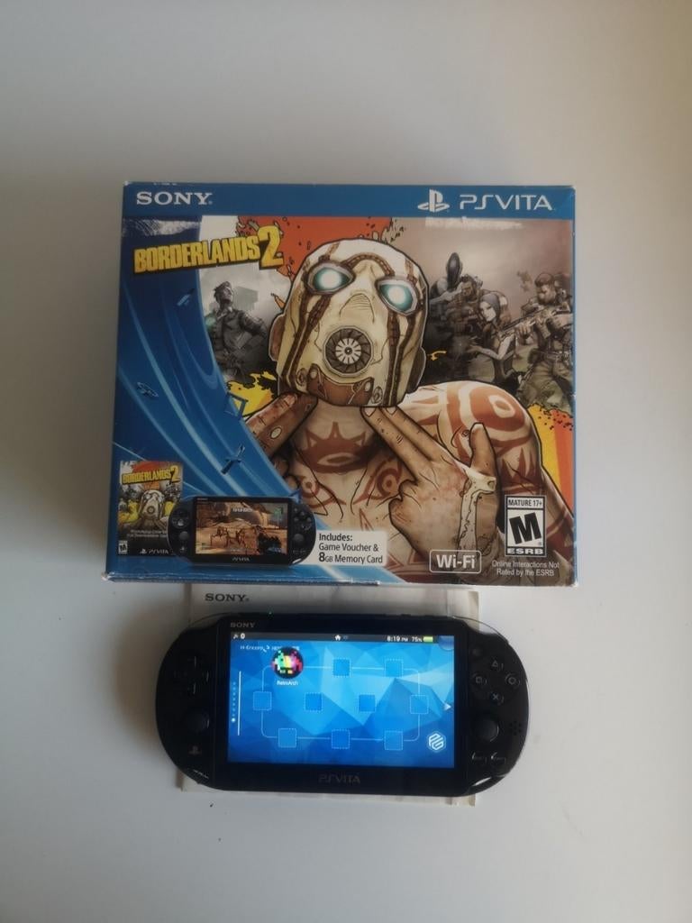 Ps Vita 2000 met 128GB kaart, Games en Spelcomputers, Ophalen of Verzenden, Zo goed als nieuw