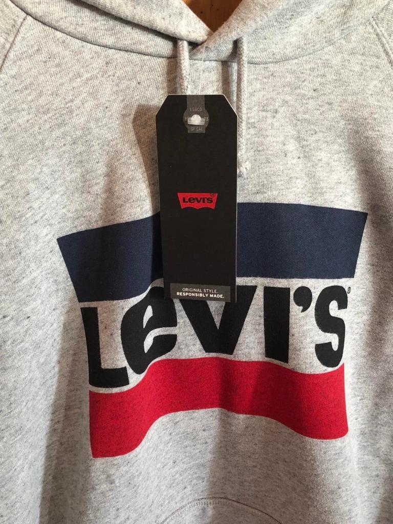 Levi's hoodie - Nieuw, Maat 38/40 (M), Nieuw, Ophalen of Verzenden, Grijs