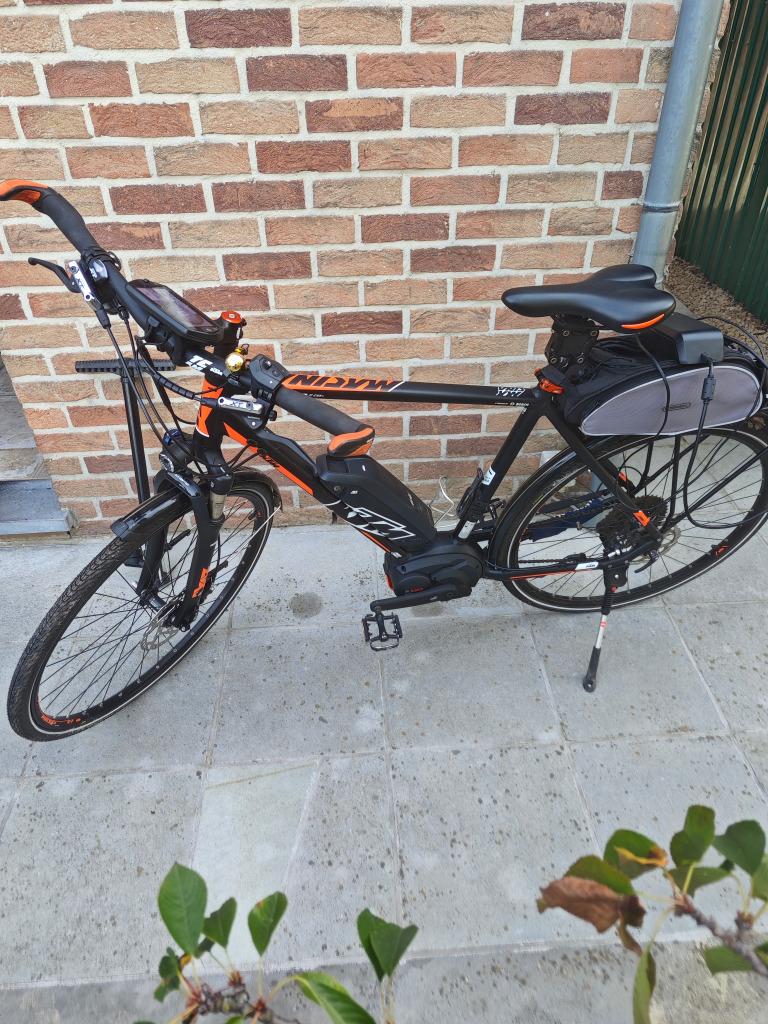Elektrische fiets, Fietsen en Brommers, Fietsen | Heren | Sportfietsen en Toerfietsen, Zo goed als nieuw, Overige merken, Minder dan 10 versnellingen