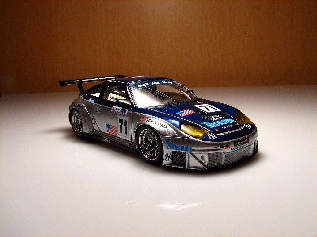 2005 Porsche 996 GT3 RSR #71 Alex Job Racing -Spark 1:43, Enlèvement ou Envoi, Comme neuf, Voiture, Autres marques