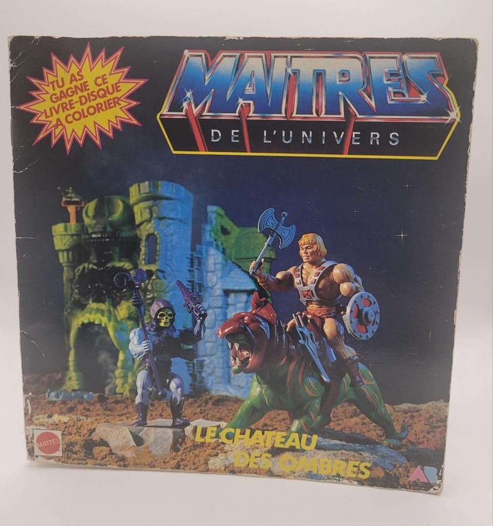 Master of the univers - Mattel - Franstalig met plaat, Enlèvement ou Envoi, Utilisé
