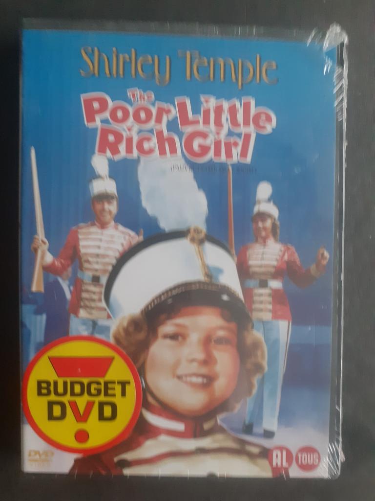 The poor little rich girl (1938) Shirley Temple  (Sealed), Alle leeftijden, Ophalen of Verzenden, Komedie, Voor 1940