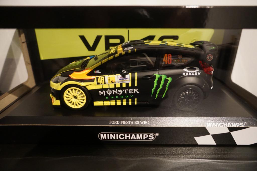 Ford Fiesta RS WRC Valentino Rossi 1/18 Minichamps 2013, Hobby en Vrije tijd, Ophalen of Verzenden, Nieuw, Auto, MiniChamps