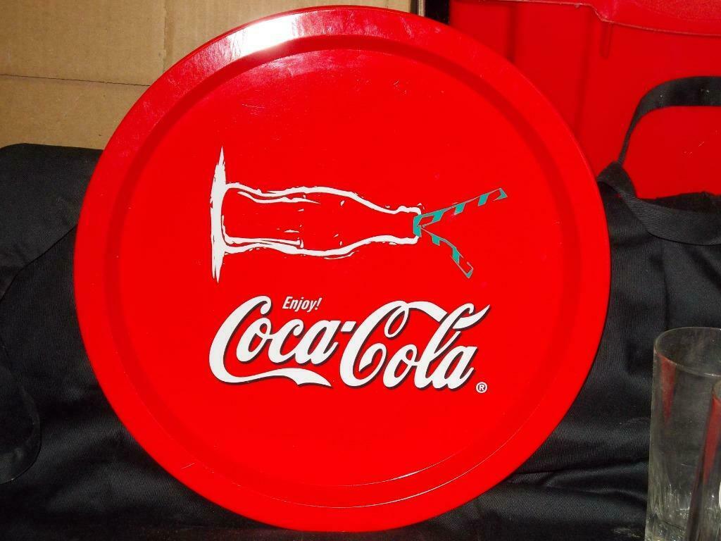 Beersign.Reclame.Blikken Plateau.Coca Cola, Verzamelen, Ophalen of Verzenden, Gebruikt, Gebruiksvoorwerp