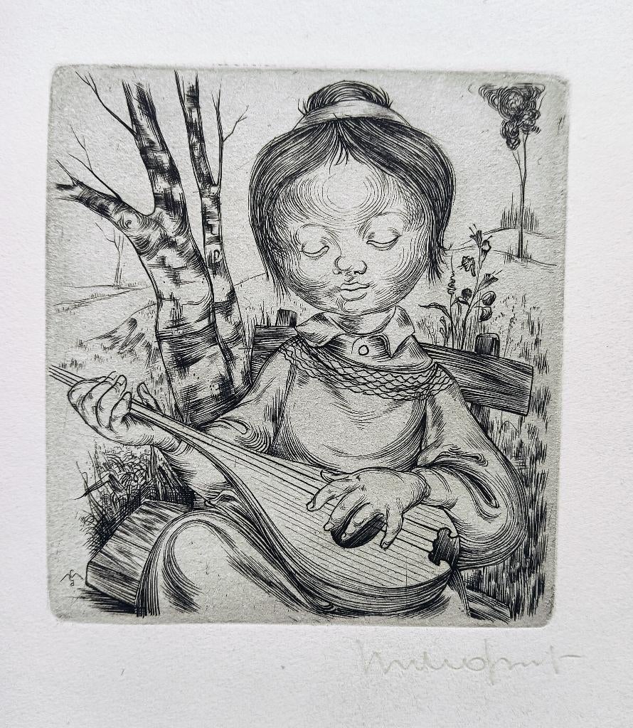 Marc De Groot (1910 - 1979) - Ets, Antiek en Kunst, Kunst | Etsen en Gravures, Ophalen