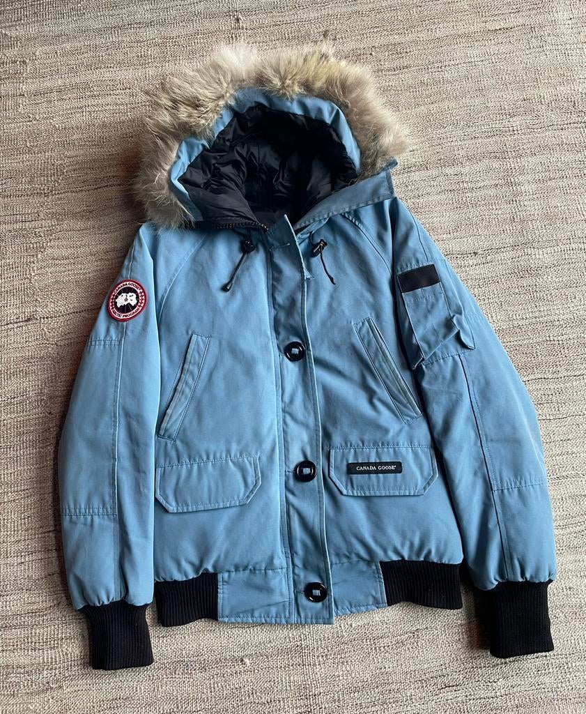 Canada Goose Chiliwack Bomber Puffer Jas Small, Ophalen of Verzenden, Gedragen, Maat 36 (S)