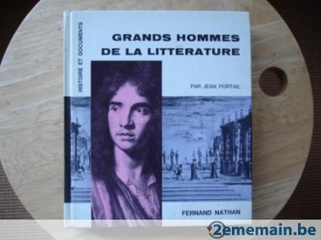 Grands hommes de la littérature, Jean Portail, Enlèvement ou Envoi, Utilisé