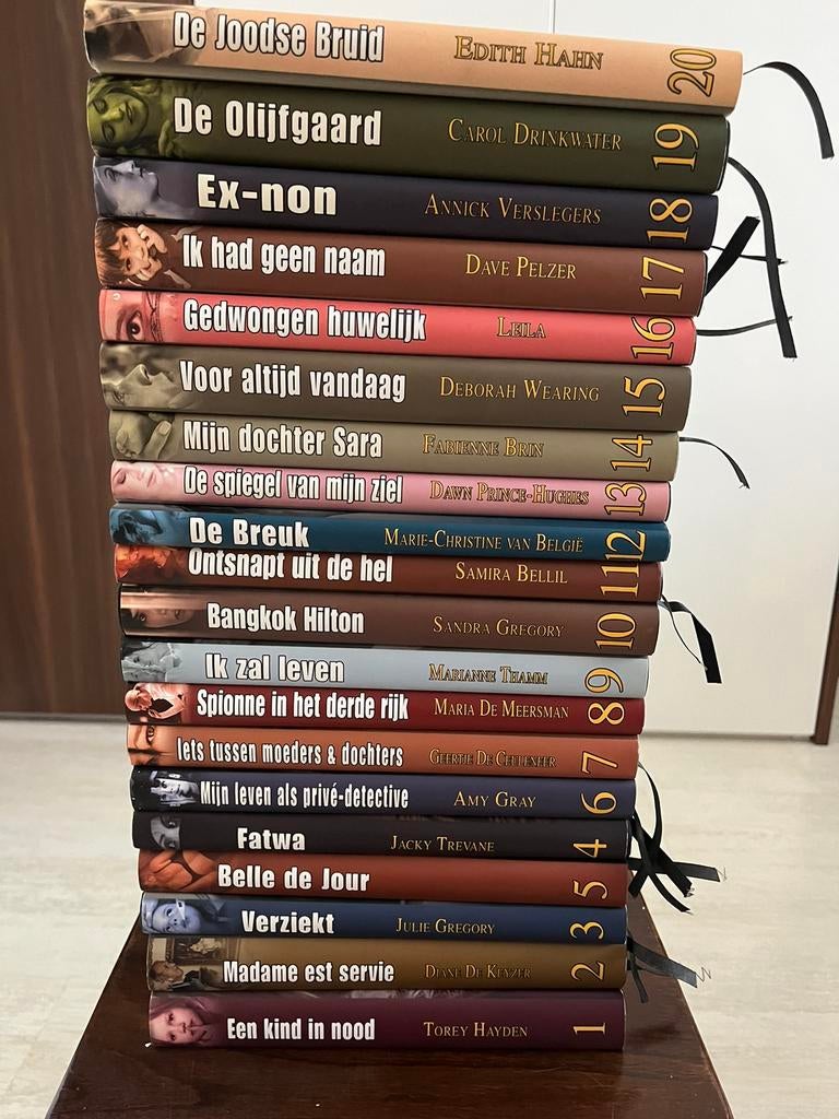 Boeken met waargebeurde verhalen - voor de hele reeks, Enlèvement, Comme neuf