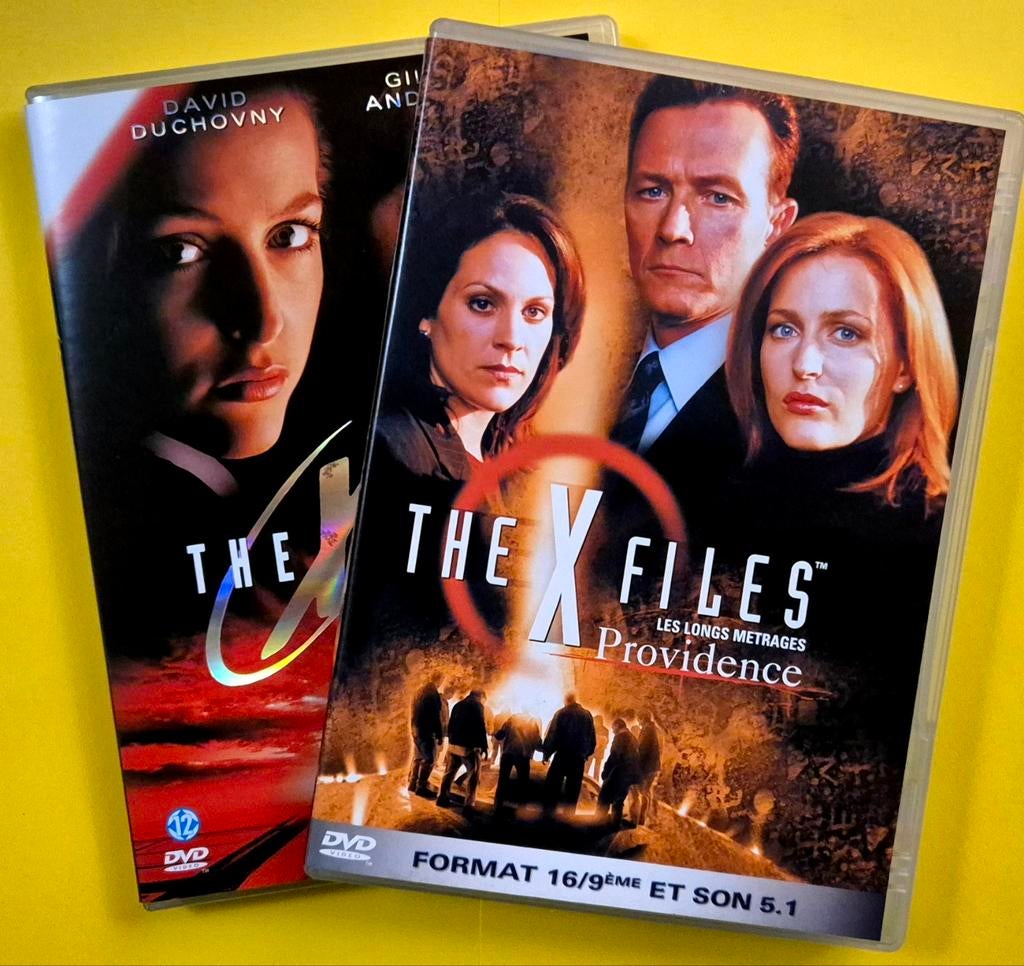 2x DVD 📀 The X Files le film + Providence - 1998, CD & DVD, DVD | Science-Fiction & Fantasy, À partir de 12 ans, Enlèvement ou Envoi
