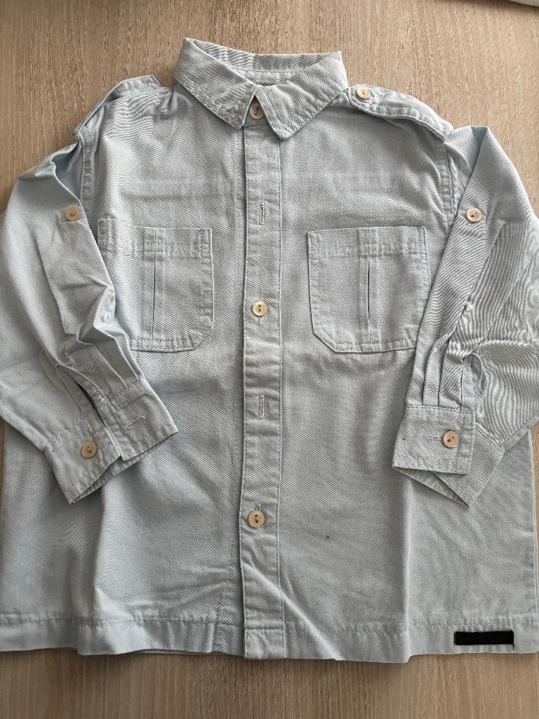 Hemdje Strass maat 98, Ophalen of Verzenden, Gebruikt, Jongen, Overhemd of Blouse