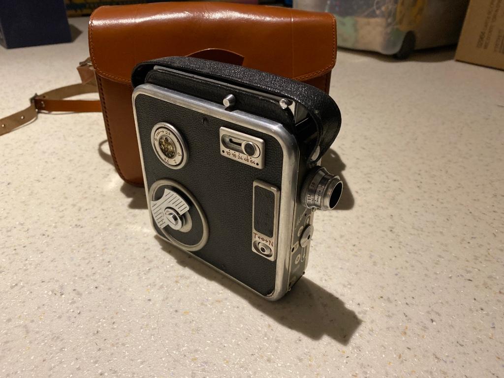 Camera Meopta admira 8 « E », Enlèvement, 1940 à 1960, Caméra