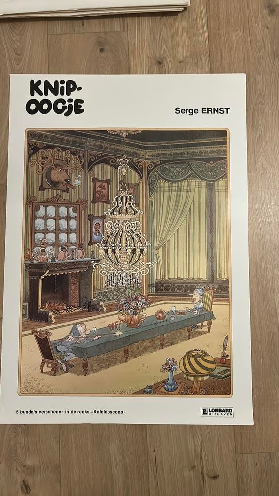 Affiche Ernst Lombard, Enlèvement ou Envoi, Comme neuf