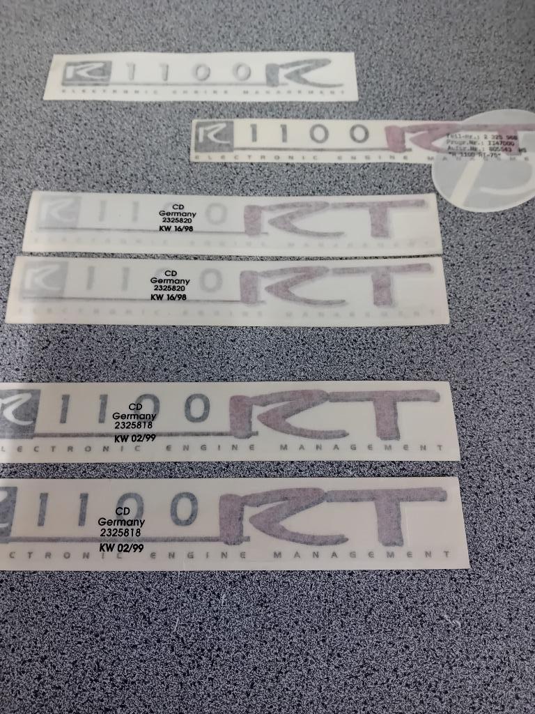BMW R1100RT  Stickers zijbekleding, Motoren, Ophalen, Nieuw