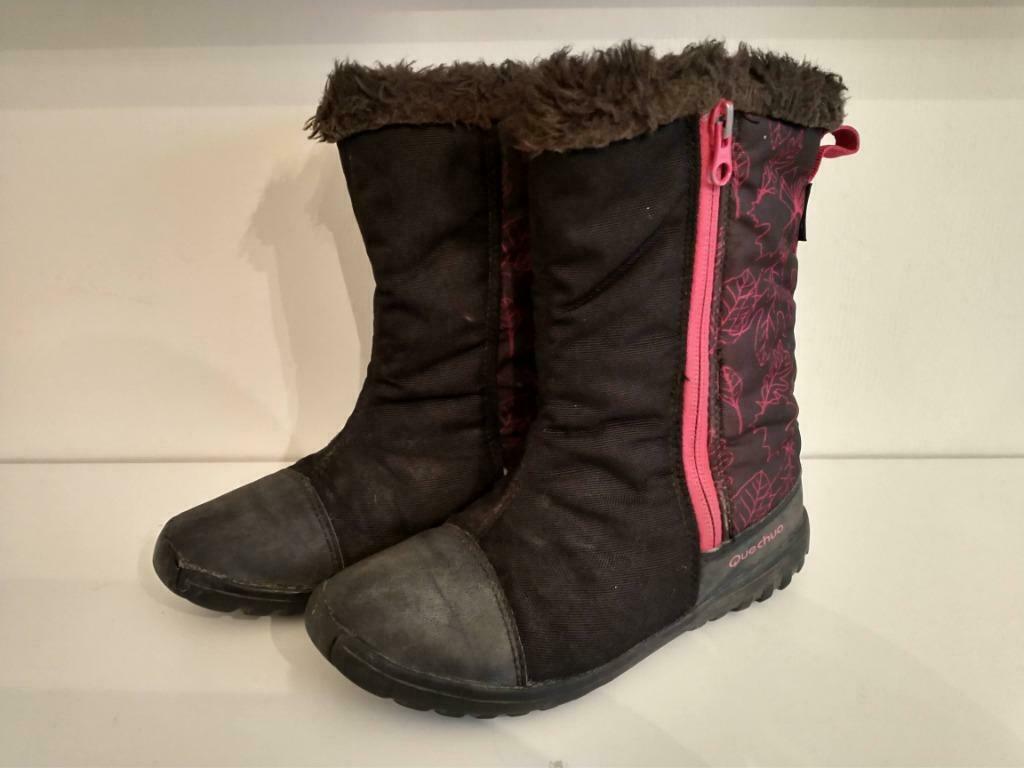 Waterdichte wandellaarzen voor kinderen - Quechua - maat 32, Kinderen en Baby's, Kinderkleding | Schoenen en Sokken, Gebruikt