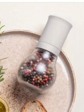 Tupperware™ « Moulin à Épices - Poivre - Allegra », Envoi, Neuf, Blanc, Récipient ou Bol