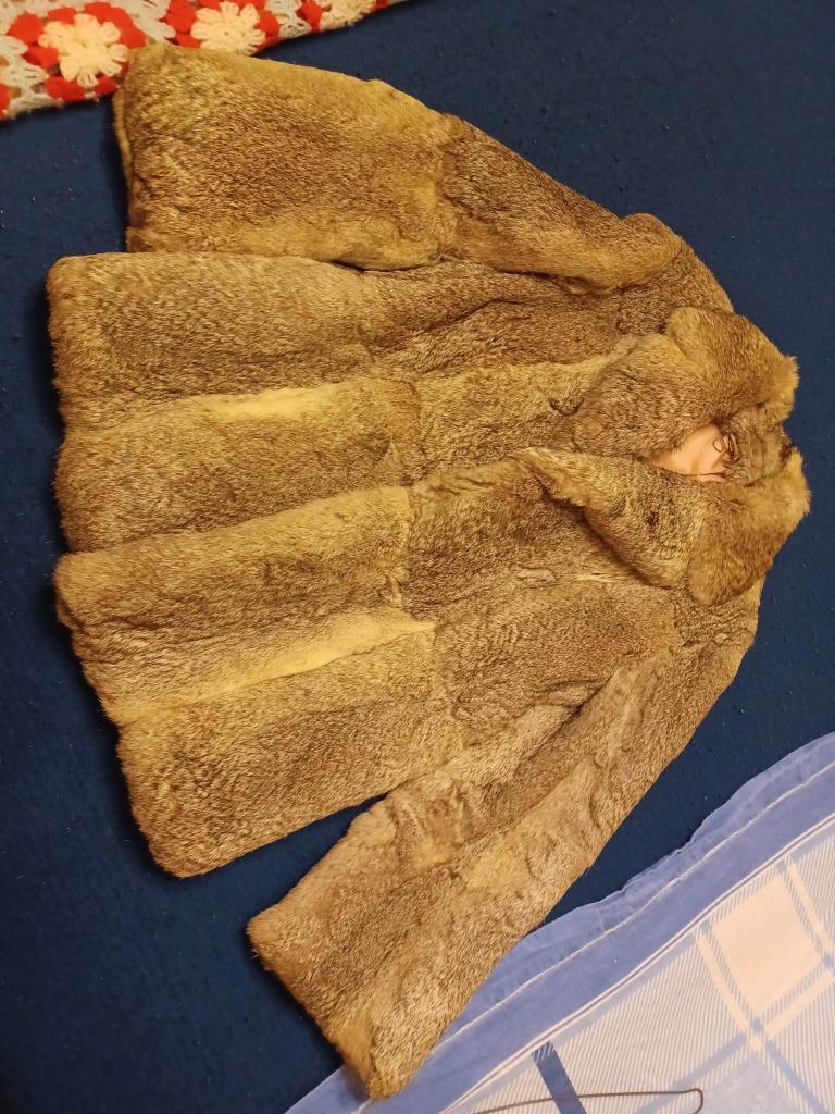 Manteau en velours, Taille 42/44 (L), Gris, Sans marque, Enlèvement