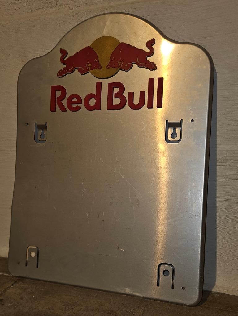 Red Bull Bordschild (60 cm hoog, 44 cm breed), Ophalen, Zo goed als nieuw, Overige typen