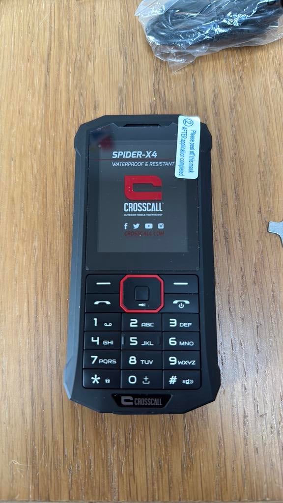 Crosscall Spider X4 - ideale outdoors mobiele telefoon, Télécoms, Neuf, Classique ou Candybar, Clavier physique, Enlèvement