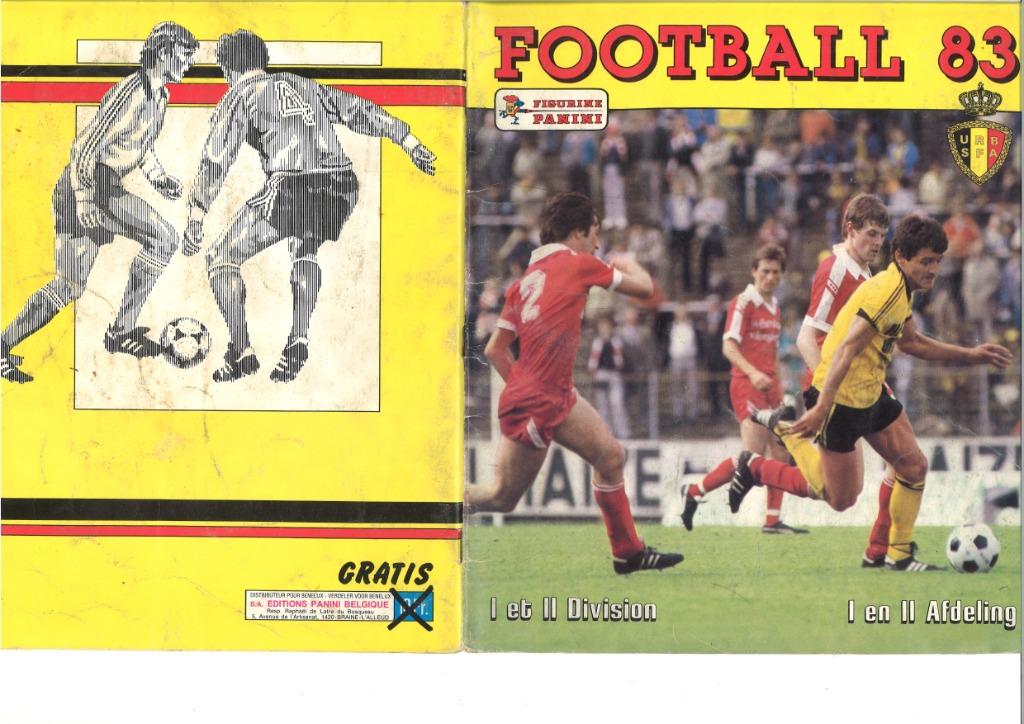 Panini boek Football 83, Ophalen, Gebruikt, Meerdere stickers
