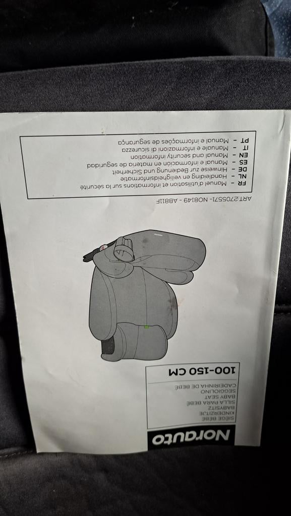 Siège auto norauto isofix