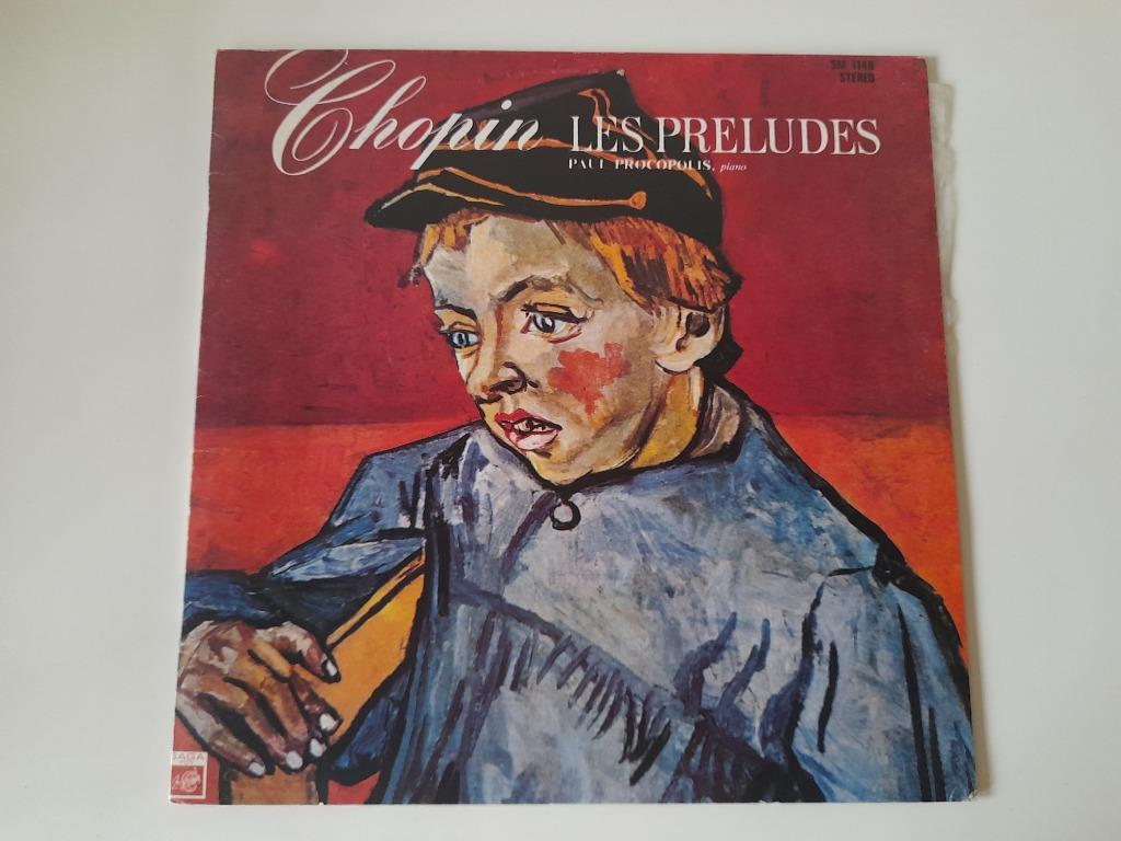 LP Chopin - Preludes, Paul Procopolis, Ophalen of Verzenden