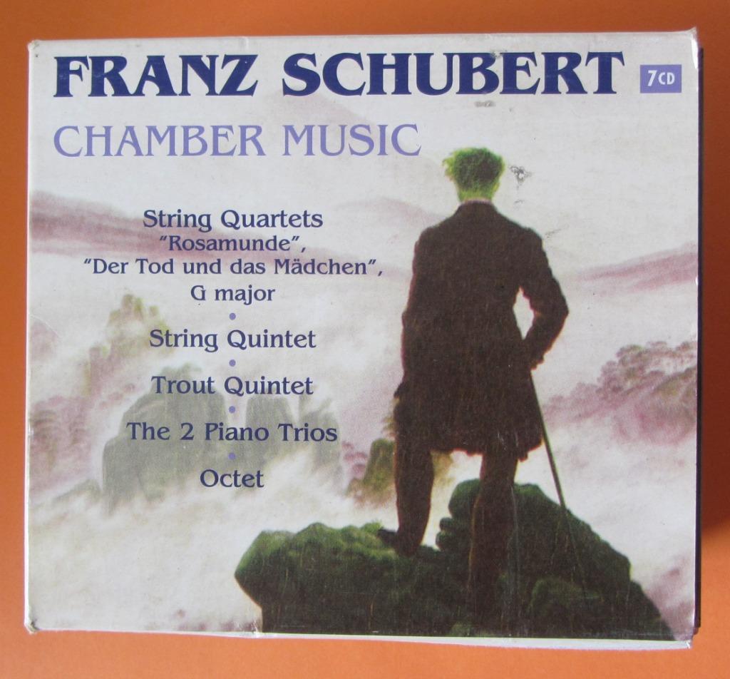 Franz Schubert - Chamber Music - 7 CD, Enlèvement ou Envoi, Utilisé, Musique de chambre, Coffret